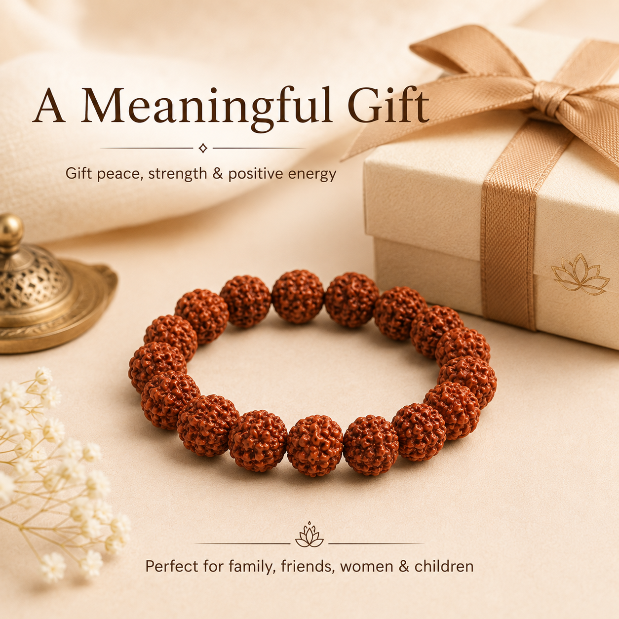 5 Mukhi Rudraksha Bracelet — a meaningful spiritual gift — KaalVeda
