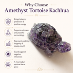 Amethyst Tortoise — why choose the amethyst kachua — KaalVeda