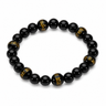Black Onyx Bracelet with Shani Mantra