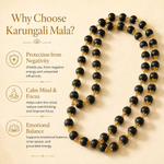 Gold-Plated Capped Karungali Mala — why karungali is worn — KaalVeda