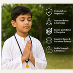 Karungali Kids' Mala — traditionally worn for protection and calm — KaalVeda