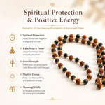 Karungali–Rudraksha 'Divya Raksha' Mala — the two traditions on one strand — KaalVeda
