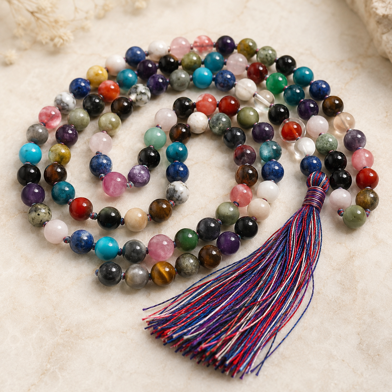 Navgraha Mala — the multi-strand tassel — KaalVeda