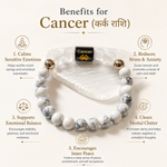 Cancer Rashi Bracelet — benefits for Cancer energy — KaalVeda