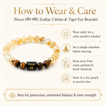 Pisces Rashi Bracelet — how to wear and care — KaalVeda
