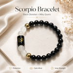 Scorpio Rashi Bracelet — made for Scorpio — KaalVeda