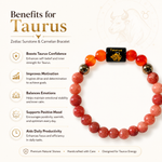 Taurus Rashi Bracelet — benefits for Taurus energy — KaalVeda