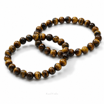 Tiger Eye Bracelet — styled brand shot — KaalVeda